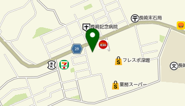 HIヒロセ 深堀店の地図画像