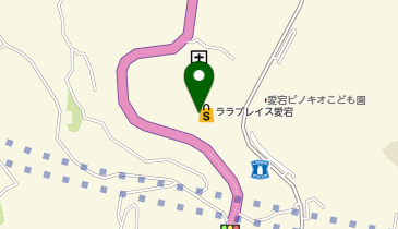 ララプレイス愛宕店の地図画像