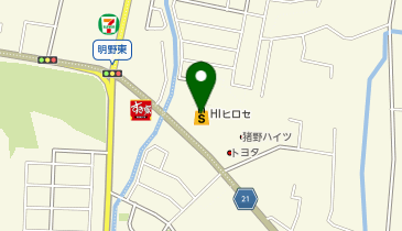 HIヒロセ スーパーコンボ明野店の地図画像