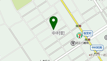 たねや 近江八幡店の地図画像