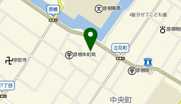 たねや 彦根美濠の舎の地図画像