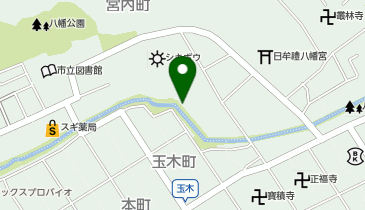 たねや 日牟禮乃舍の地図画像
