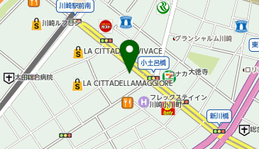 BUZZ川崎の地図画像