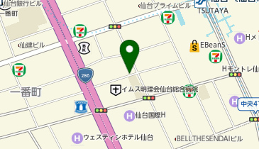 BUZZ仙台駅前の地図画像