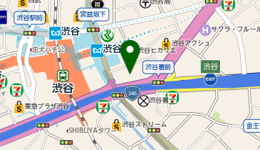 BUZZ渋谷東口SQUAREの地図画像