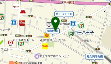 BUZZ八王子2ndの地図画像