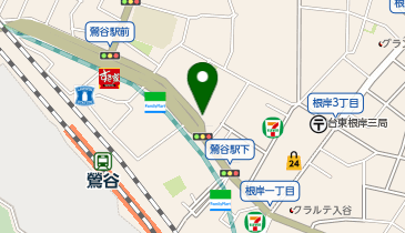 BUZZ上野の地図画像