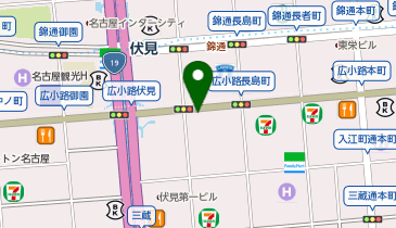 BUZZ名古屋本店の地図画像