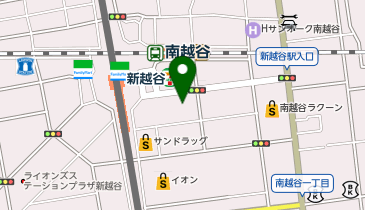 BUZZ南越谷の地図画像