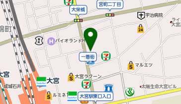 BUZZ大宮の地図画像