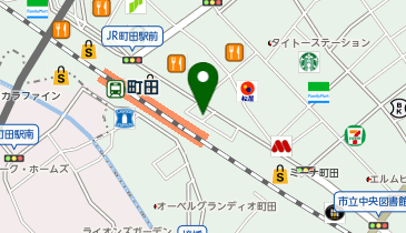 BUZZ町田の地図画像