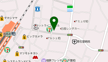 BUZZ柏の地図画像