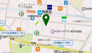 BUZZ西葛西の地図画像