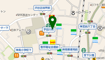 BUZZ LIVE 渋谷の地図画像