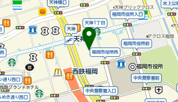 MAMMUT 福岡天神の地図画像