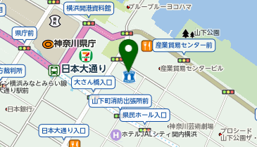 MAMMUT BOULDERING GYM 横浜の地図画像