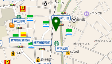 MAMMUT 渋谷の地図画像