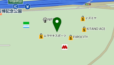 MAMMUT ららぽーとEXPOCITYの地図画像