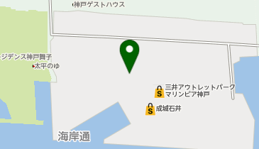 MAMMUT POPUP OUTLET マリンピア神戸の地図画像
