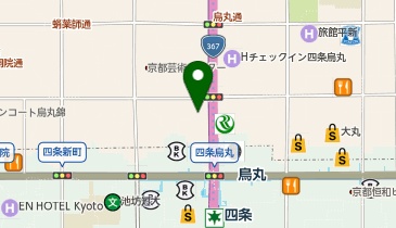 MAMMUT 京都の地図画像
