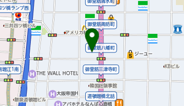 【GRAFF】グラフ心斎橋店の地図画像