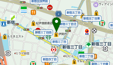 【GRAFF】グラフ伊勢丹新宿店 4階の地図画像