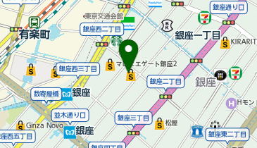 【GRAFF】グラフ銀座本店の地図画像