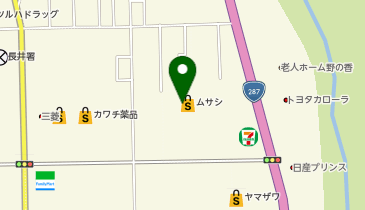 【ビバホーム】ホームセンタームサシ長井店(FC)の地図画像
