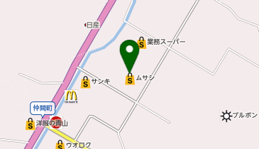 【ビバホーム】ホームセンタームサシ村上店の地図画像