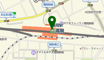新時代 富山クルン高岡店の地図画像