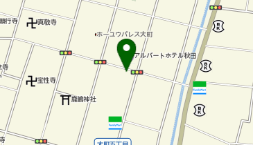 新時代 秋田大町店の地図画像