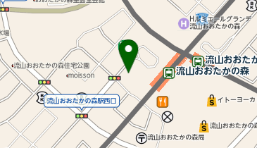 新時代 流山おおたかの森駅前店の地図画像