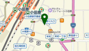 新時代 神奈川小田原駅前店の地図画像
