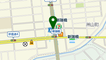 新時代 新瑞橋店の地図画像