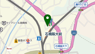 新時代 新時代 大阪阪大前店の地図画像