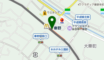 新時代 小田急マルシェ秦野店の地図画像