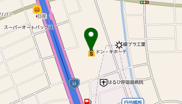 やっぱりステーキ 楽市街道中之郷店の地図画像