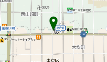 やっぱりステーキ 京都府庁前店の地図画像