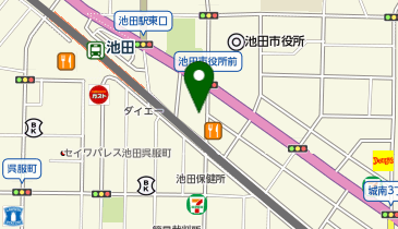 やっぱりステーキ 池田駅前店らぶ唐併設店の地図画像