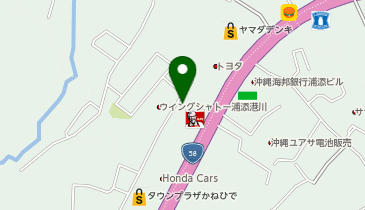 やっぱりステーキ 港川ピーズタウン店の地図画像
