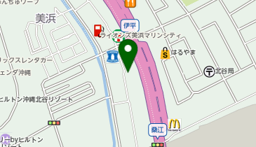 やっぱりステーキ 北谷美浜店の地図画像
