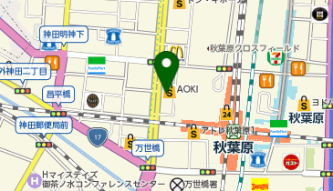 カラオケパセラ秋葉原電気街店の地図画像