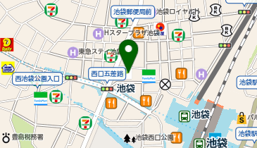 カラオケパセラ池袋本店の地図画像