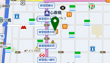 ロエベ 大丸心斎橋店の地図画像