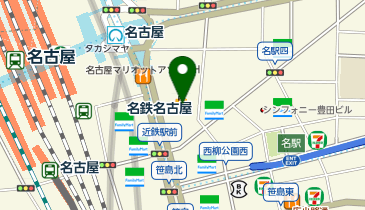 ロエベ 名古屋の地図画像