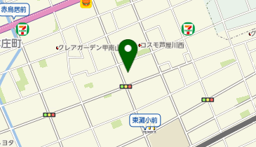 ハリミツクリーニング 深江店の地図画像