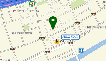 ハリミツクリーニング ハリミツプラス魚崎南店の地図画像