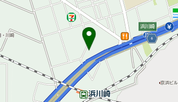 Benex川崎店の地図画像
