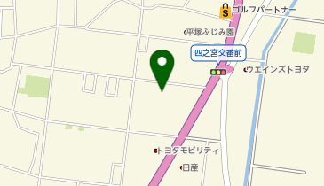 Benex平塚店の地図画像