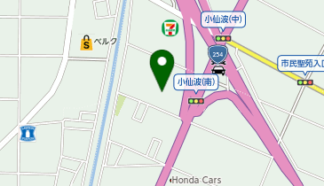 Benex川越店の地図画像